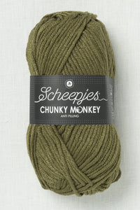 Scheepjes Chunky Monkey 1027 Moss Green