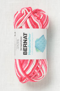 Bernat Handicrafter Cotton Prints and Ombres 42g Azalea