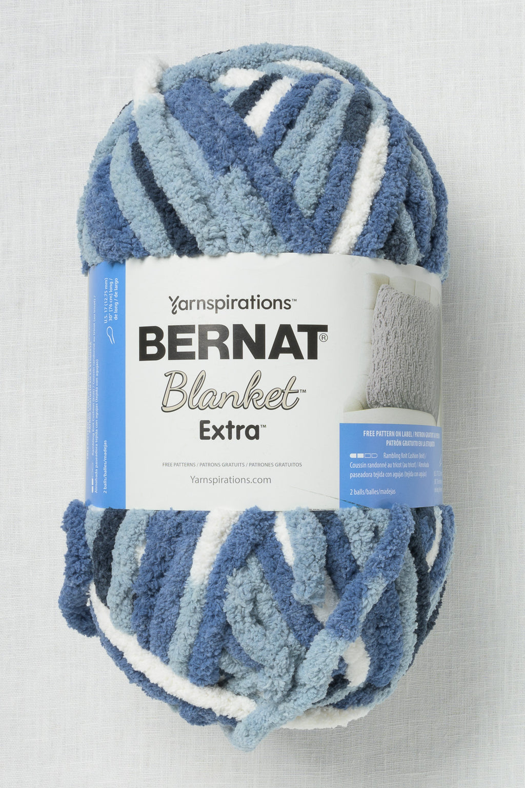 Bernat yarn faded blues sale