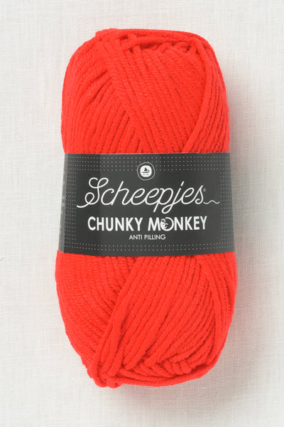 Scheepjes Chunky Monkey 1010 Scarlet