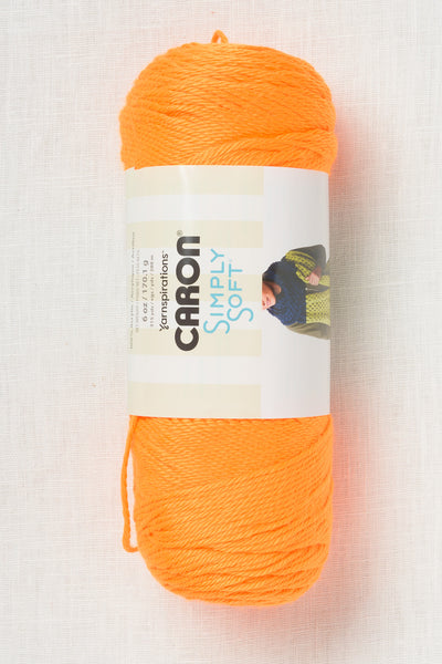 Caron Simply Soft Neon Orange