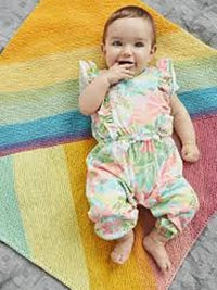 Sugar Rush Baby Afghan by Irina Poludnenko