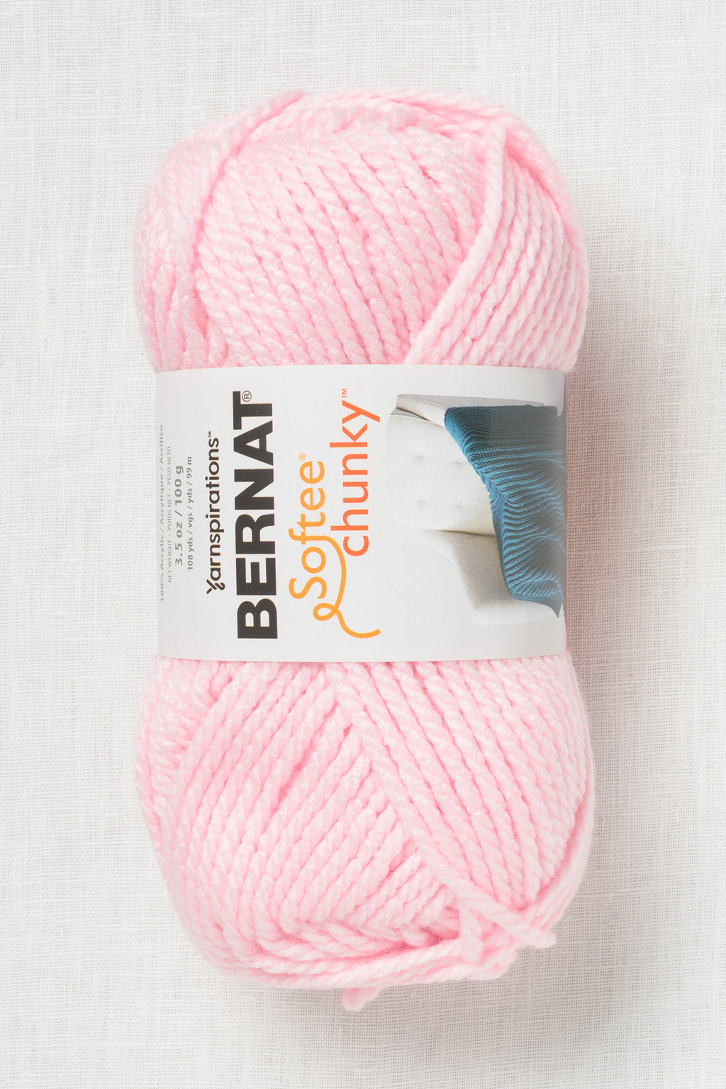 Bernat Softee Chunky 100g Baby Pink