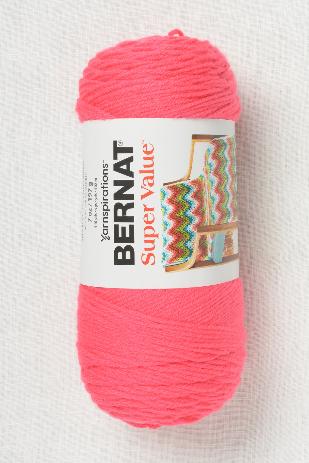 Bernat Super Value Peony Pink