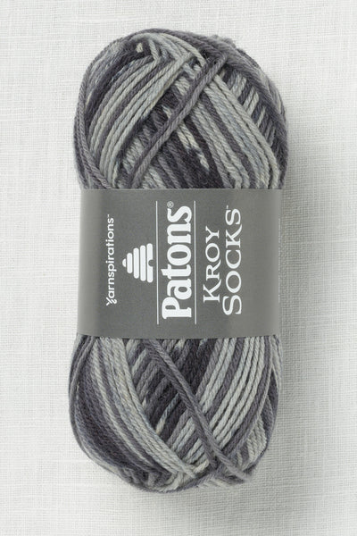 Patons Kroy Socks Slate Jacquard