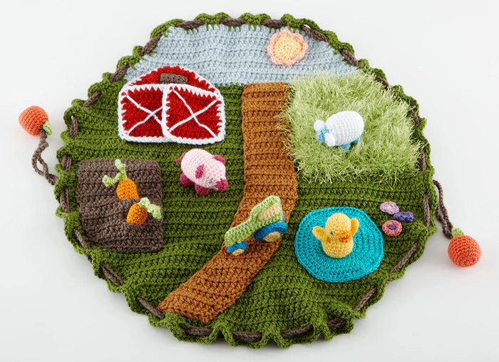 Down on the Farm Playmat by Lion Brand Yarn