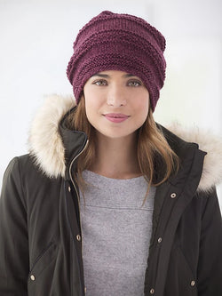 Simple Texture Slouch Hat