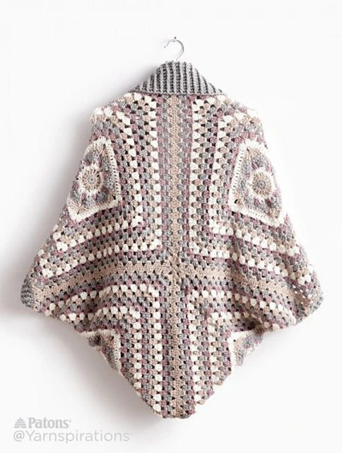 Coziest Crochet Cardigan by Yarnspirations Design Studio