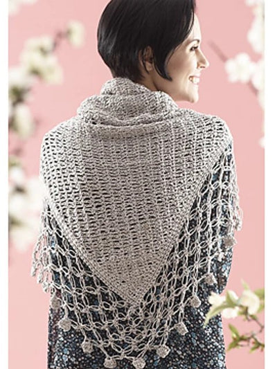 Lace Edge Shawl by Patons