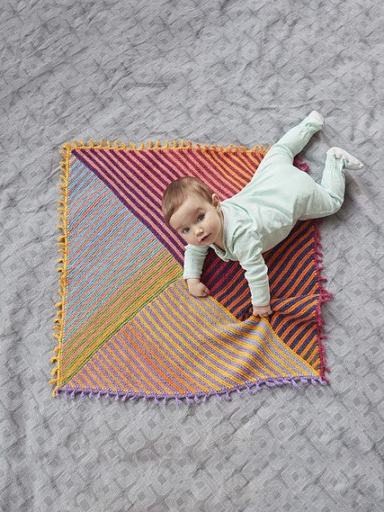 Meadowland Baby Afghan (Knit) by Irina Poludnenko