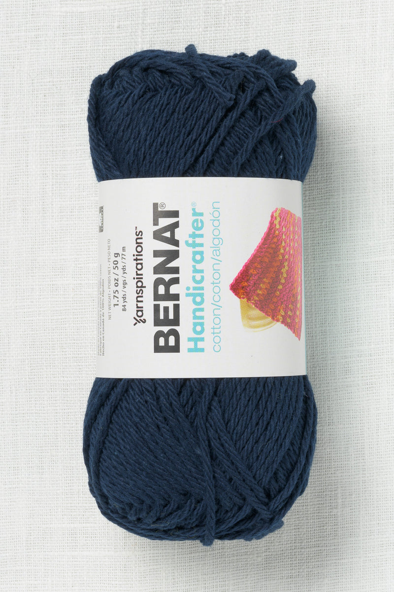 Bernat Handicrafter Cotton 50g Classic Navy