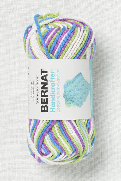 Bernat Handicrafter Cotton Prints and Ombres 42g Fruit Punch
