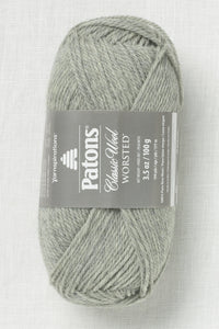 Patons Classic Wool Worsted Gray Mix