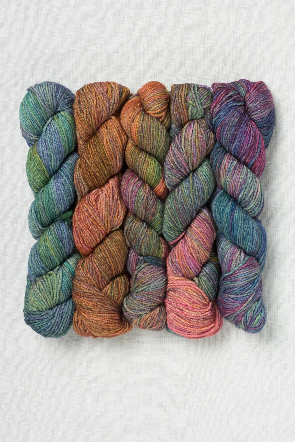 Malabrigo Caprino 740 Quinteto 3 (Set of 5 Full Size Skeins)