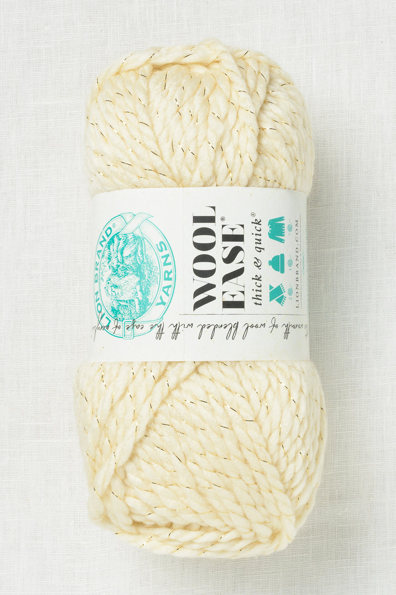 Lion Brand Wool Ease Thick & Quick 308G Starlight (Sparkle) (140g)