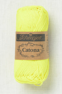 Scheepjes Catona 50g 601 Neon Yellow