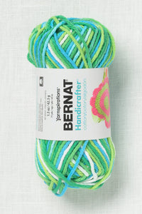 Bernat Handicrafter Cotton Prints and Ombres 42g Emerald Energy