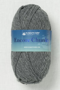 Plymouth Encore Chunky 389 Charcoal Grey Heather