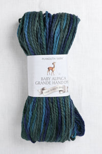 Plymouth Baby Alpaca Grande Hand Dye 5 Deep Sea Mix