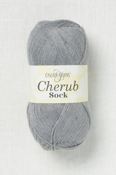 Cascade Cherub Sock 113 Silver Heather