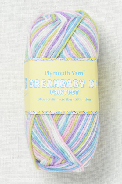 Plymouth Dreambaby DK Paintpot 1408 Pink Green