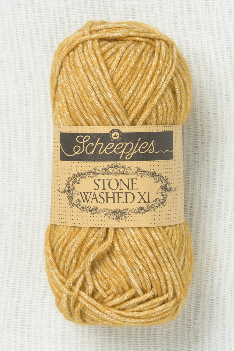 Scheepjes Stone Washed XL 849 Yellow Jasper