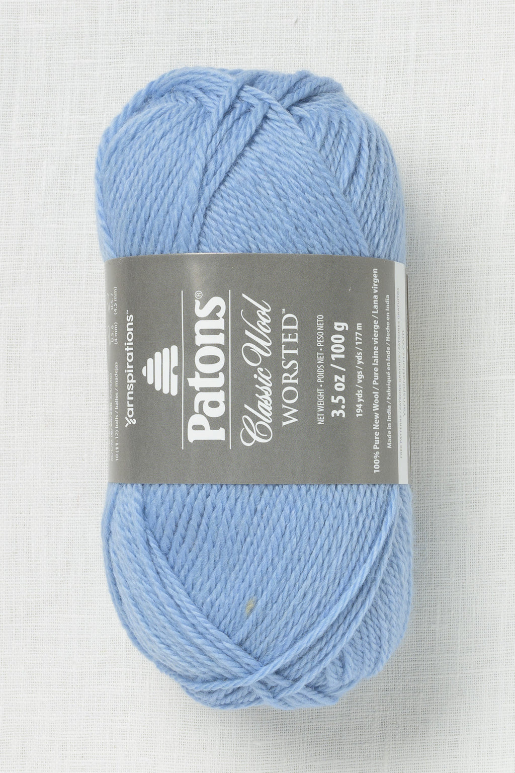 Patons Classic Wool Worsted Blue Fog