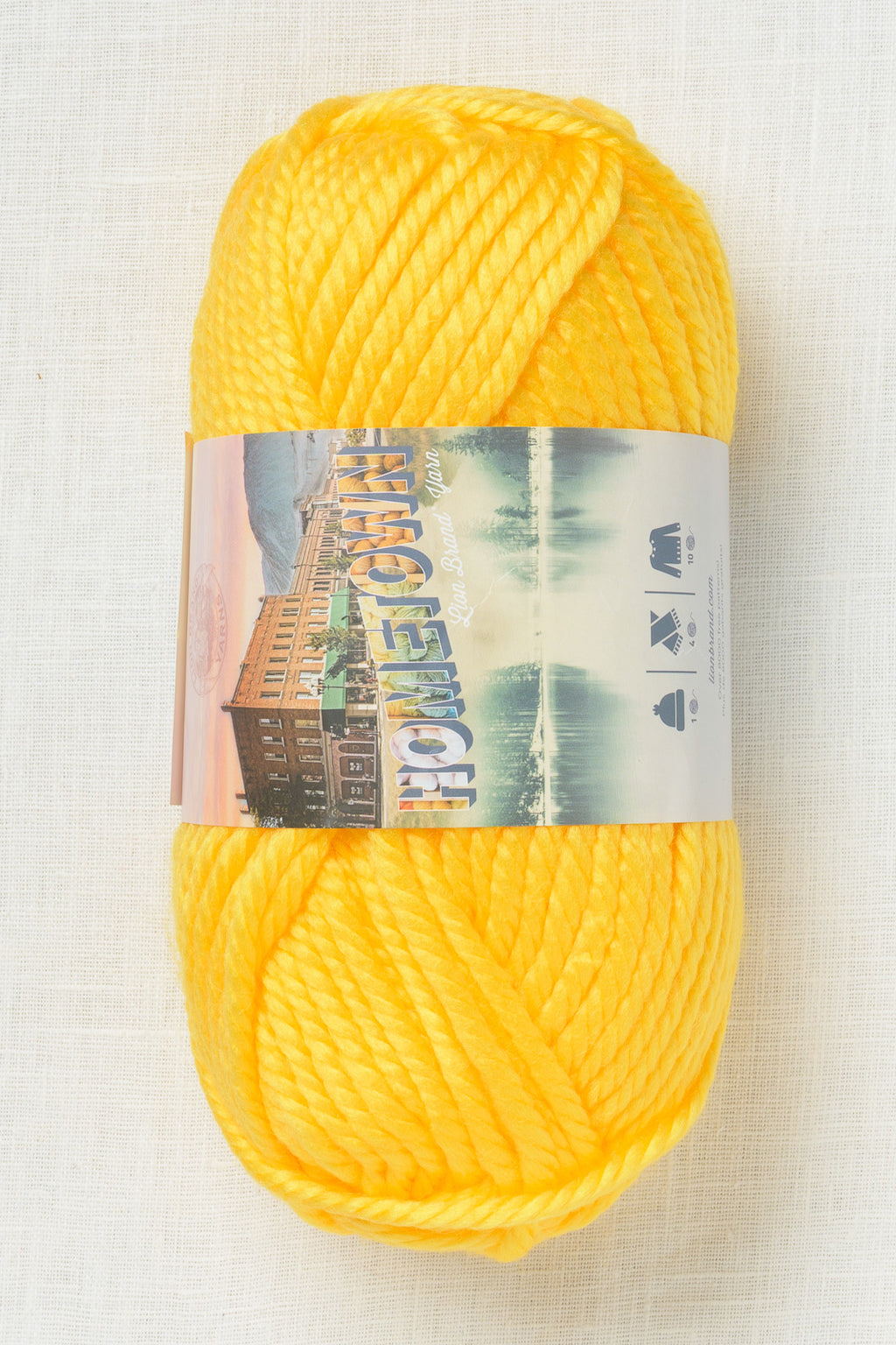 Lion Brand Hometown 158J Pittsburgh Yellow (142g)