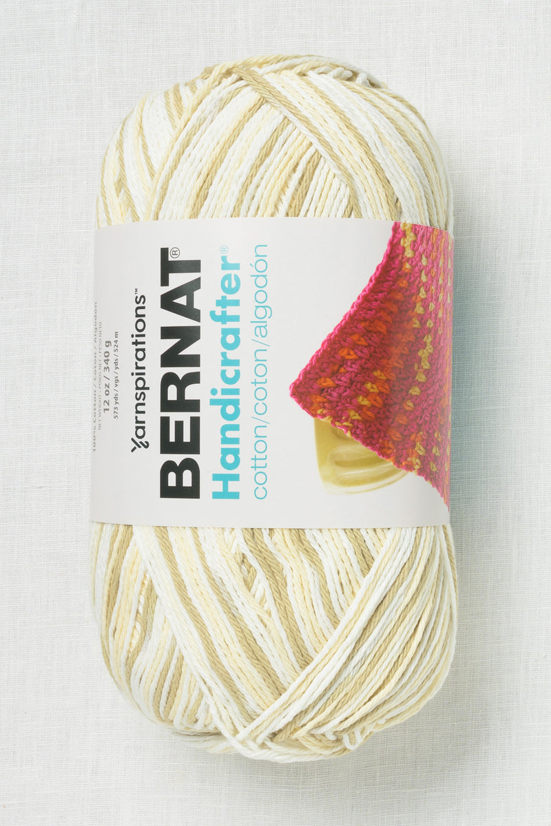 Bernat Handicrafter Cotton Prints and Ombres 340g Queen Anne's Lace