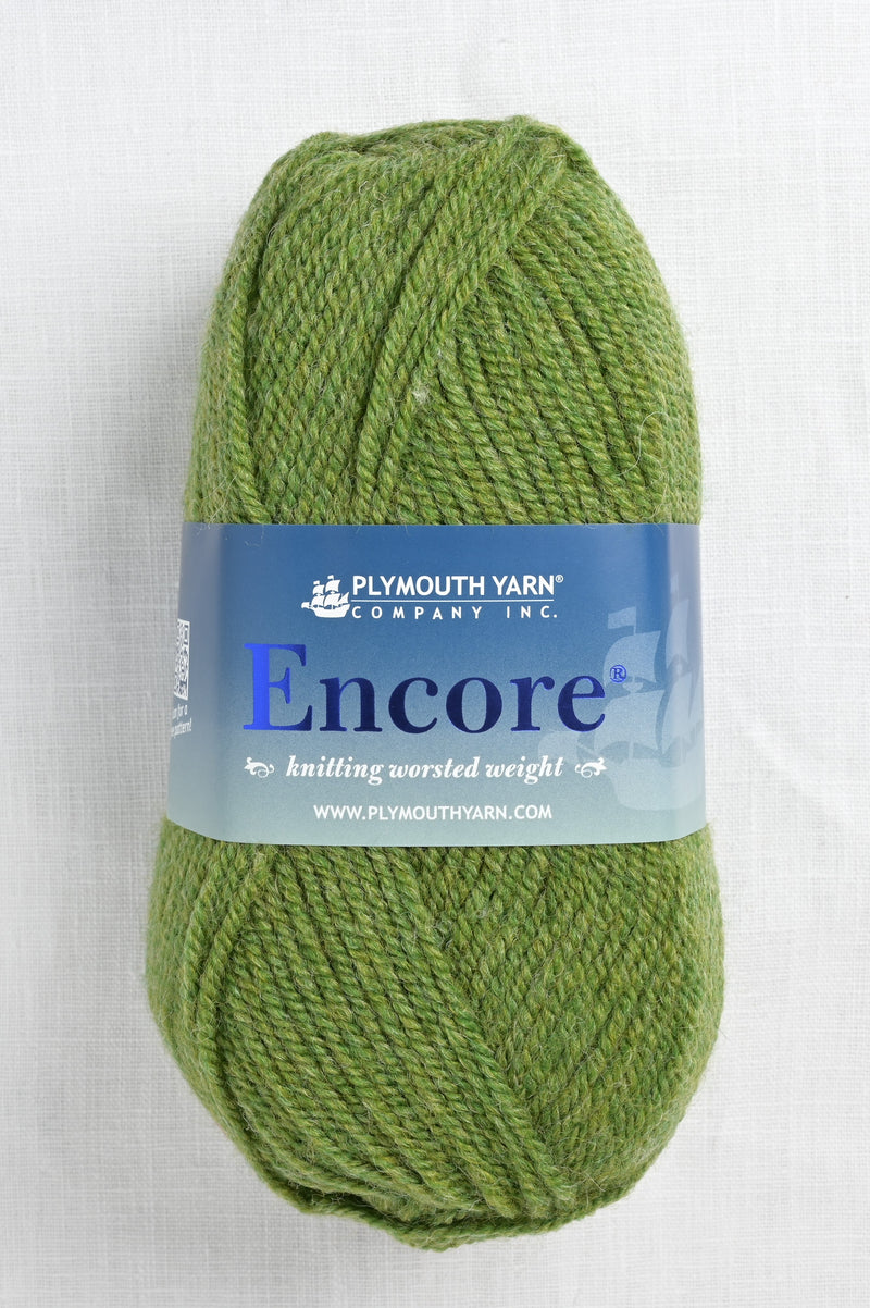 Plymouth Encore Worsted 6004 Shamrock Heather