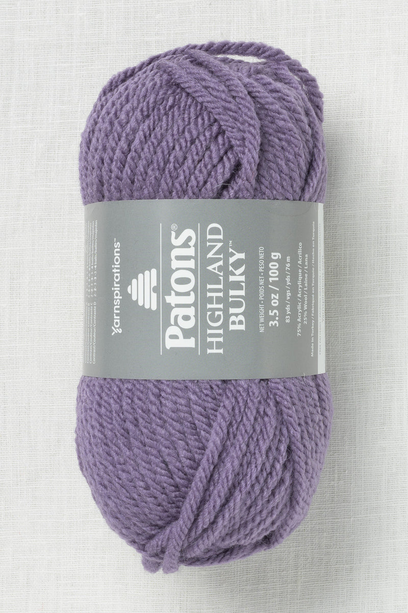 Patons Highland Bulky Lavender
