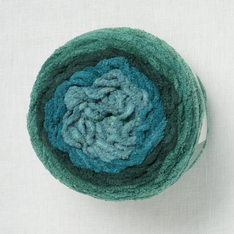 Bernat Blanket Ombre Ocean Teal Ombre