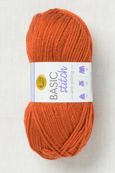 Lion Brand Basic Stitch Anti Pilling 133A Pumpkin