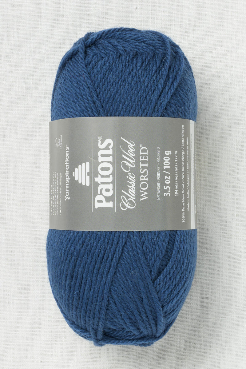 Patons Classic Wool Worsted Navy Blue