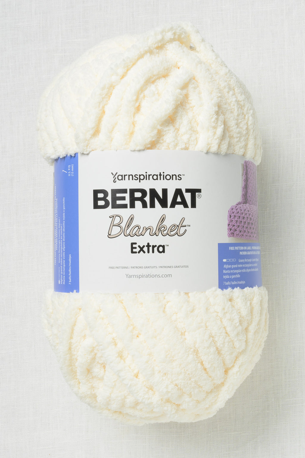 Bernat Blanket Extra Vintage White