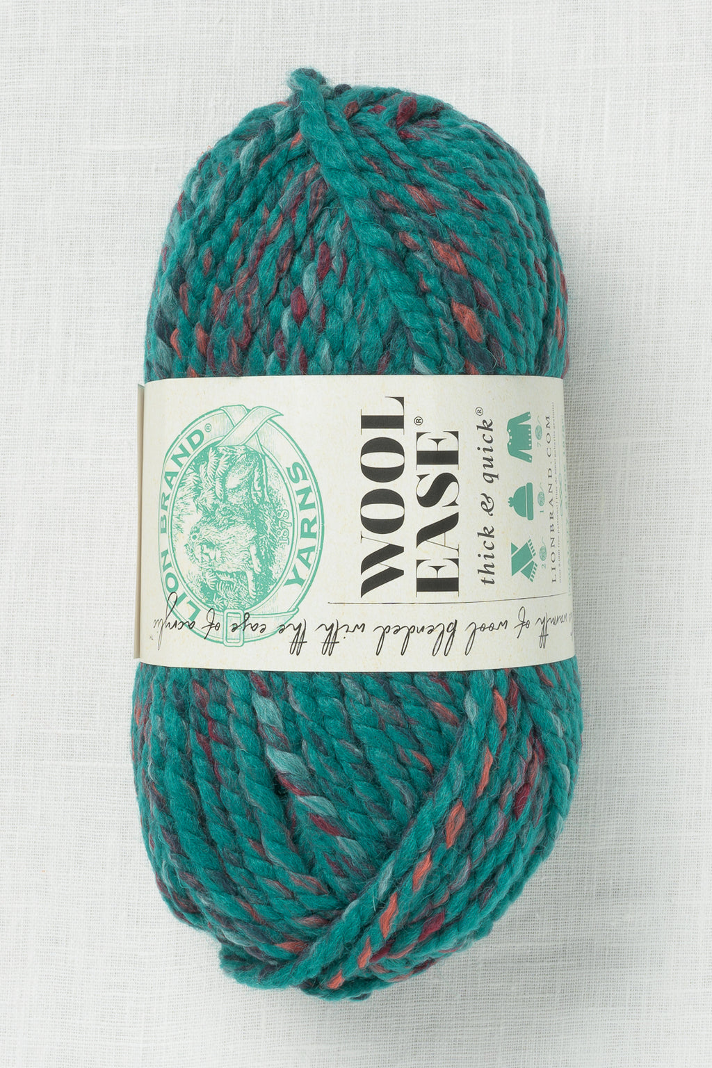 Lion Brand Wool Ease Thick & Quick 623D Deep Lagoon (140g)