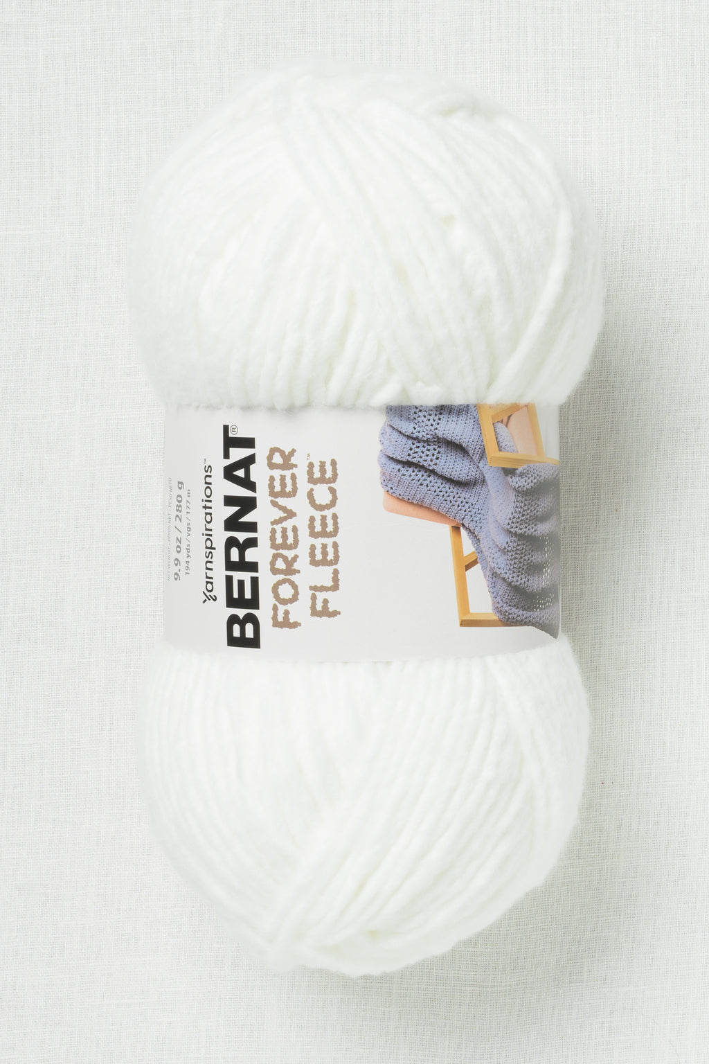 Bernat Forever Fleece White Noise