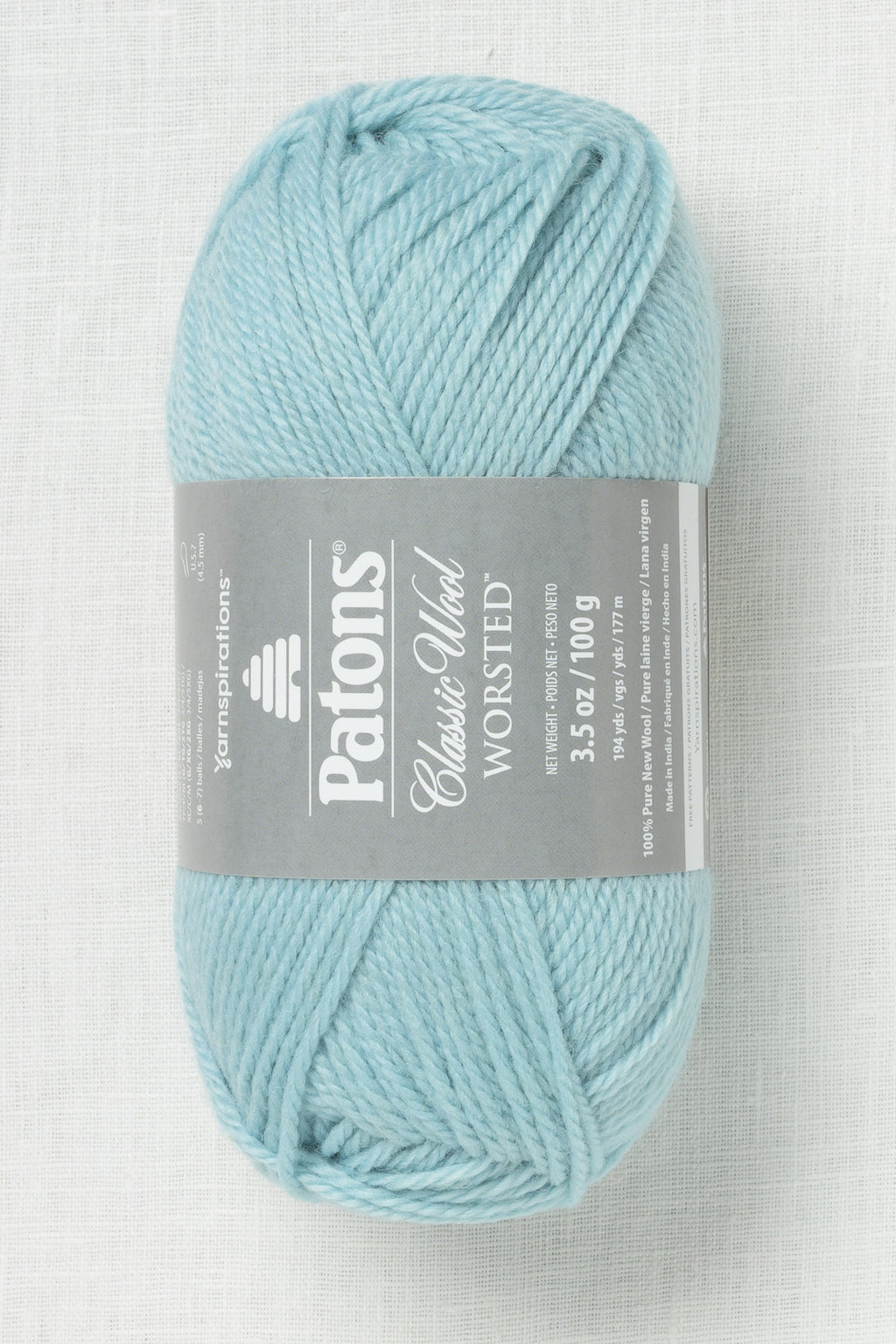 Patons Classic Wool Worsted Seafoam