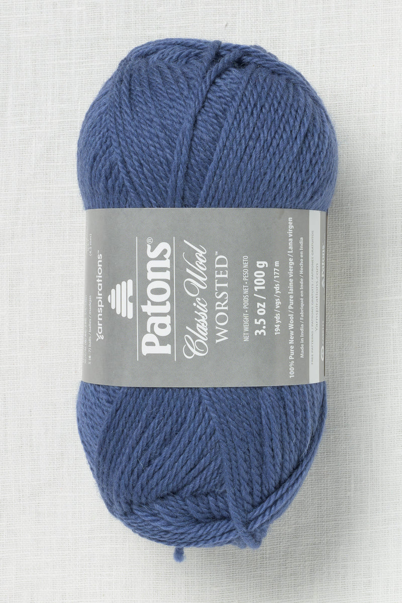 Patons Classic Wool Worsted Indigo