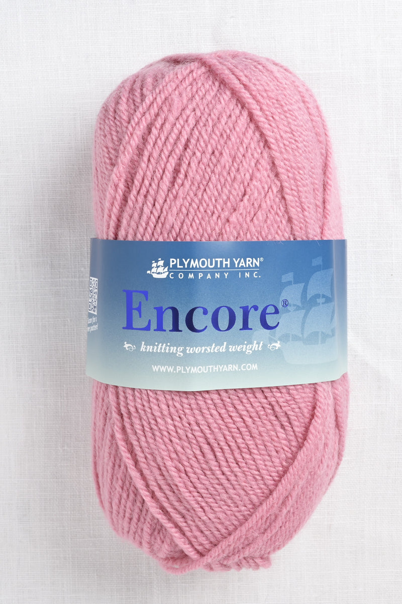 Plymouth Encore Worsted 9408 Rose Bud