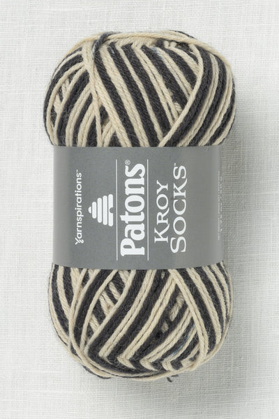Patons Kroy Socks Zebra Stripes