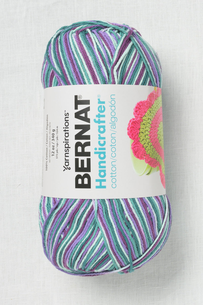 Bernat Handicrafter Cotton Prints and Ombres 340g Crown Jewels