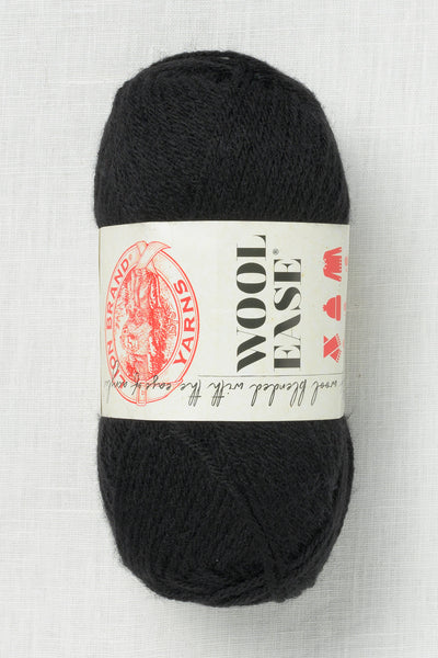 Lion Brand Wool Ease 153 Black