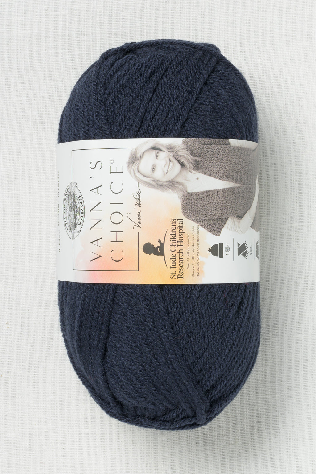 Lion Brand Vanna's Choice 110 Navy