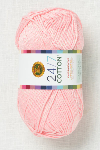 Lion Brand 24/7 Cotton 103X Pink Lemonade