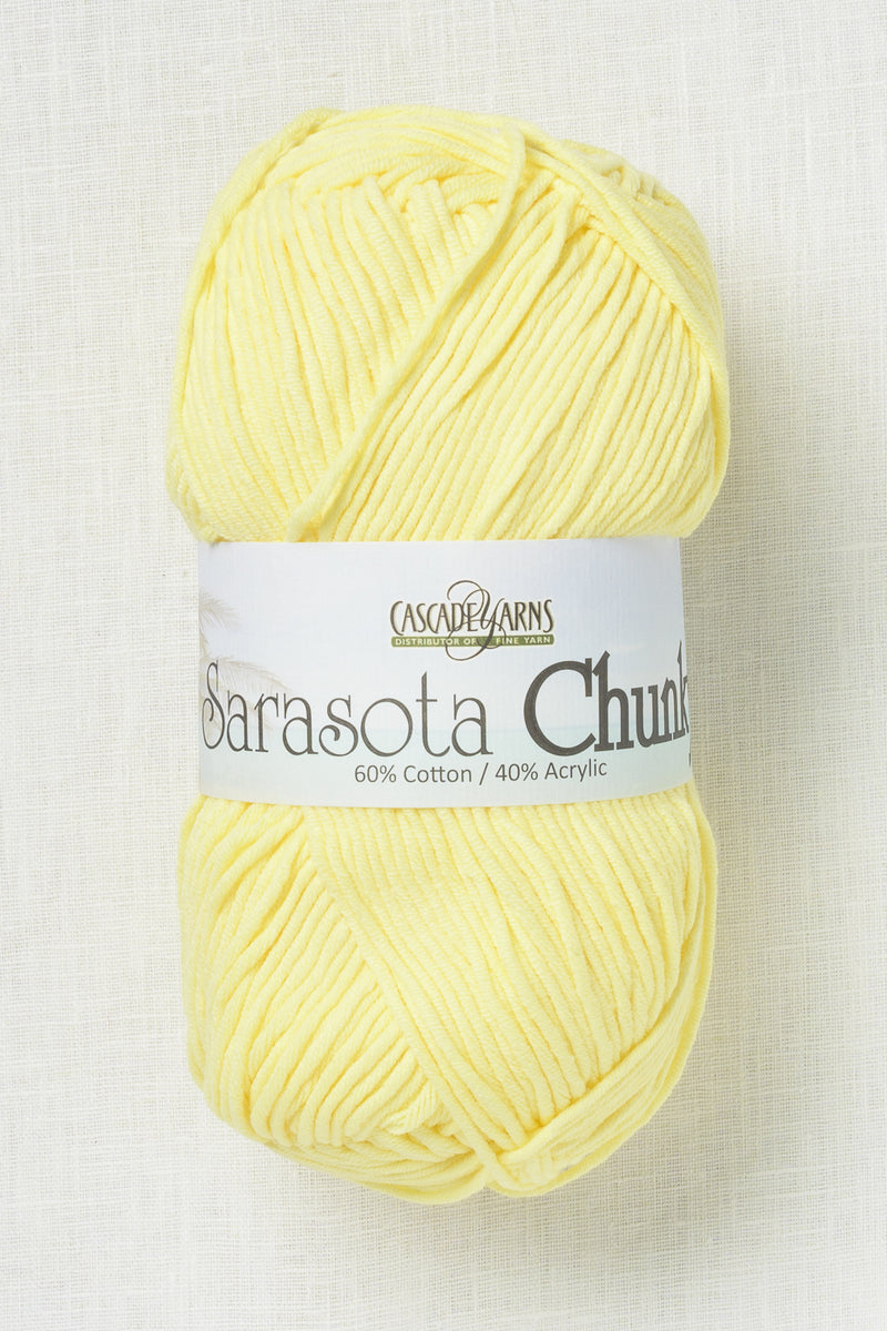 Cascade Sarasota Chunky 208 Baby Yellow