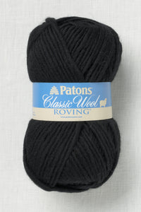 Patons Classic Wool Roving Black