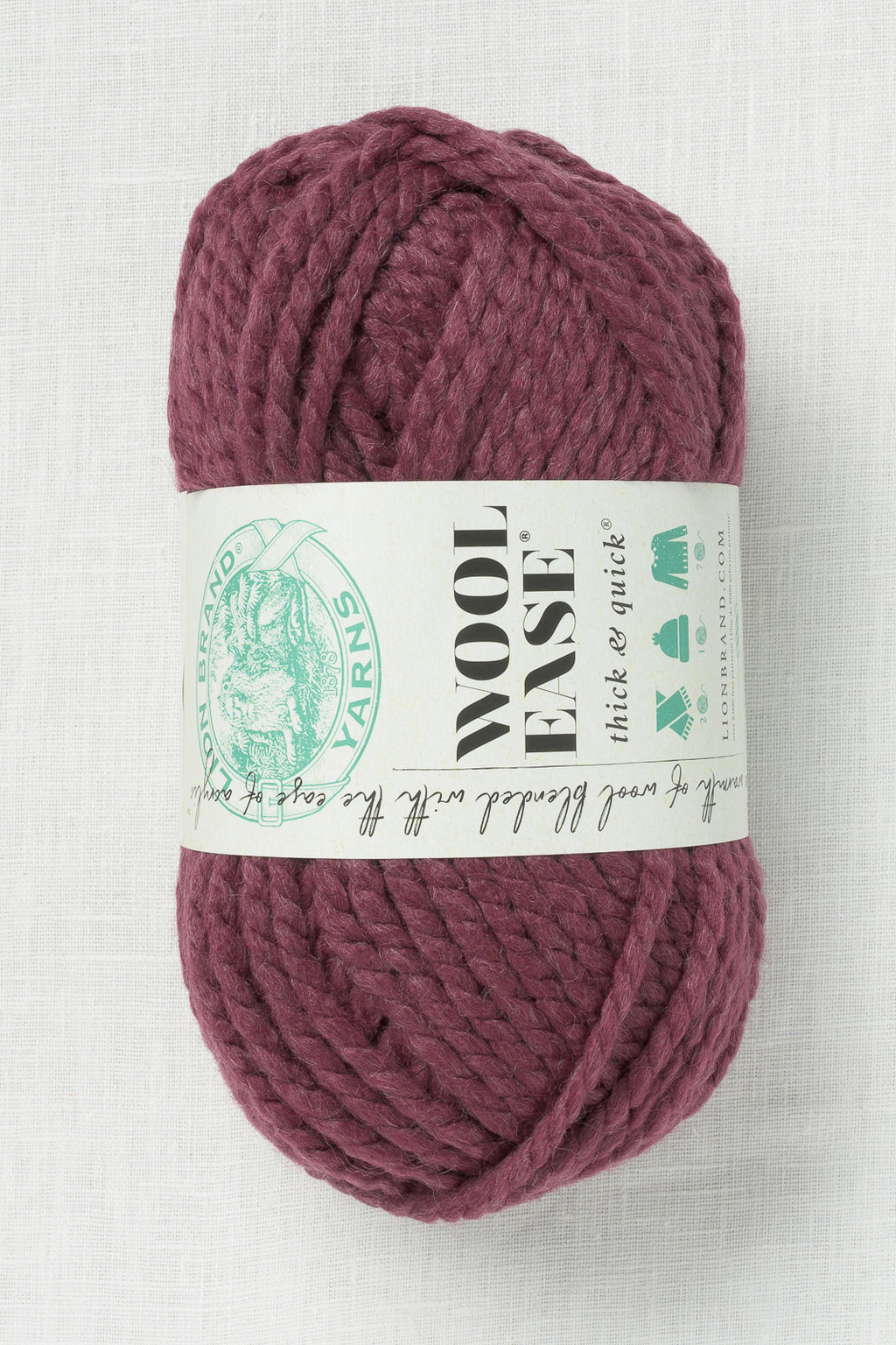 Lion Brand Wool Ease Thick & Quick 146J Fig (170g)