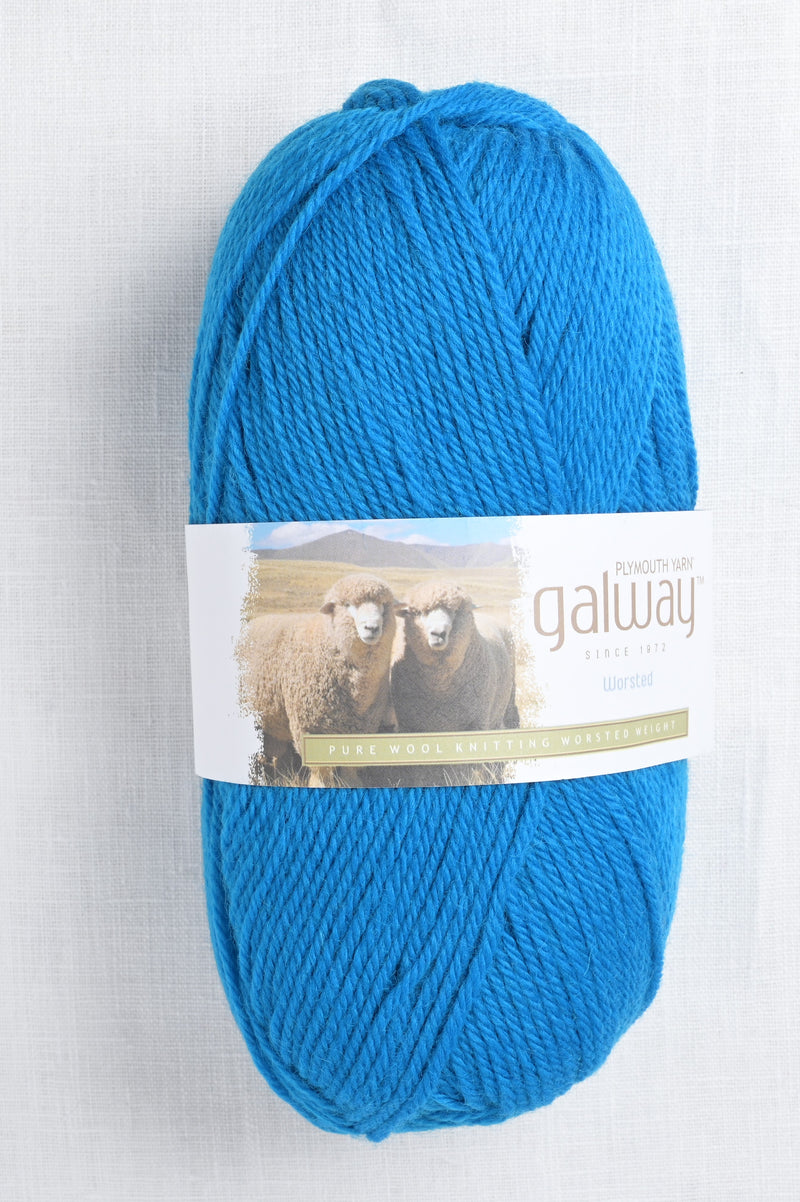 Plymouth Galway Worsted 164 Turquoise