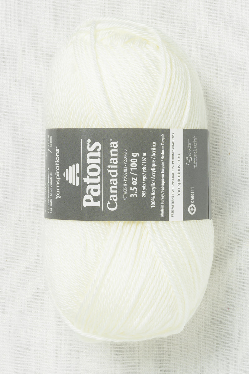 Patons Canadiana Winter White